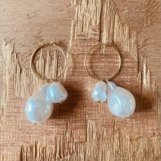 B.O. perles en forme de goutte