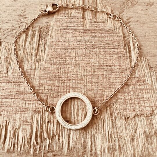 Bracelet cercle brillant