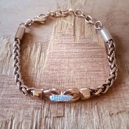 Bracelet maille palmier