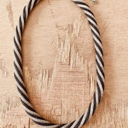 Collier acier prestige résille