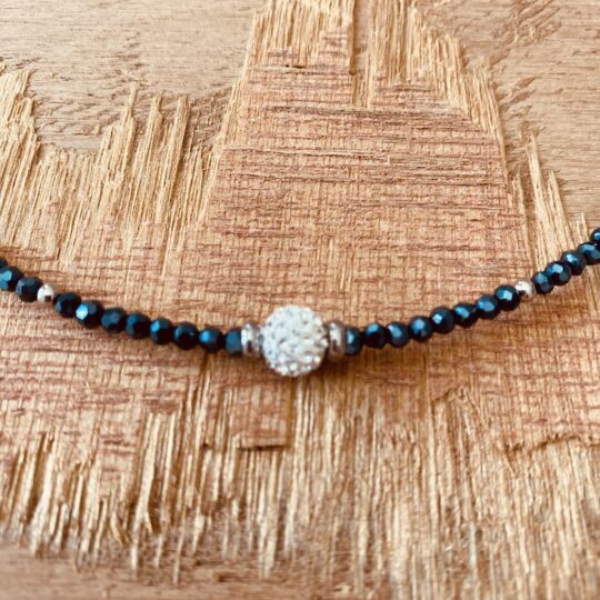 Collier boule de cristal