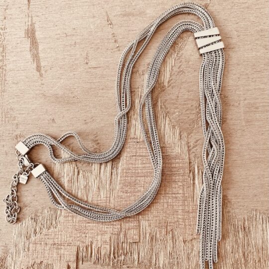 Collier multichaines "Z"