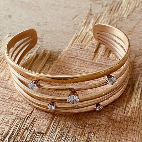Bracelet Manchette brillants