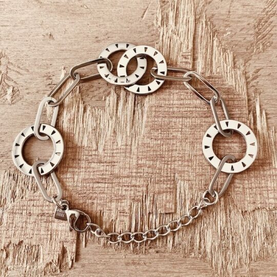 Bracelet maillons ovales