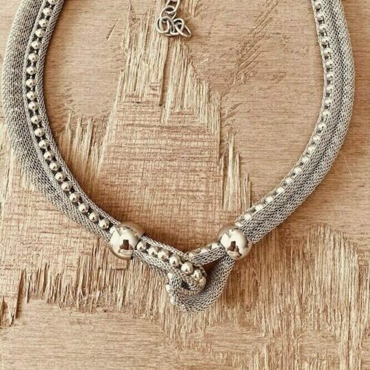 Collier maille "Mesh"