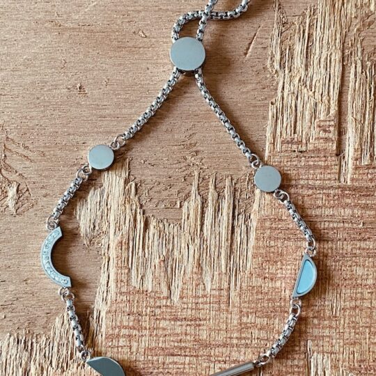 Bracelet Demi lune et nacre