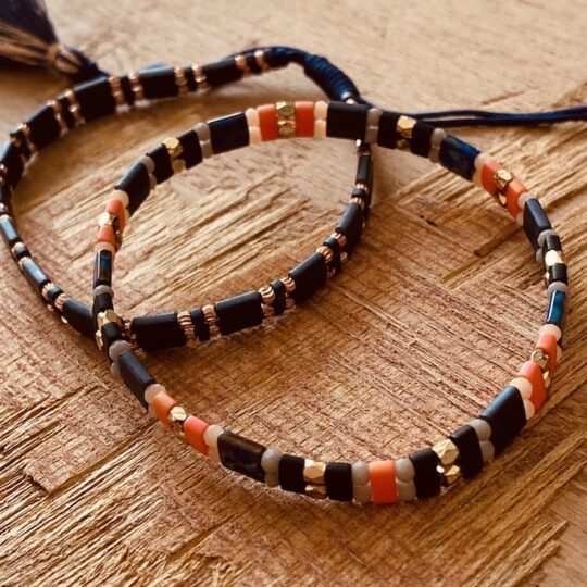 Set de deux bracelets "MIYUKI"