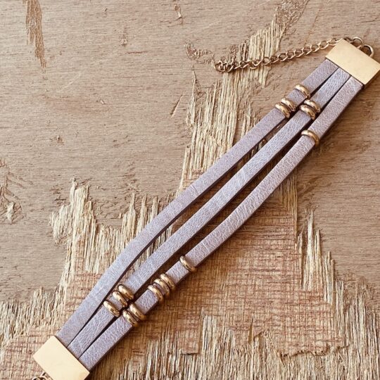 Bracelet cuir vintage