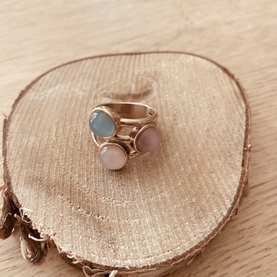 Bague 3 pierres
