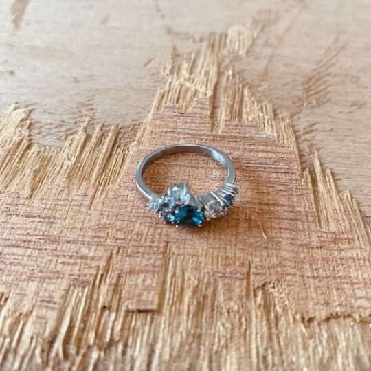 Bague cristal morganite
