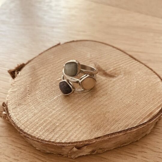 Bague pierres semi précieuses