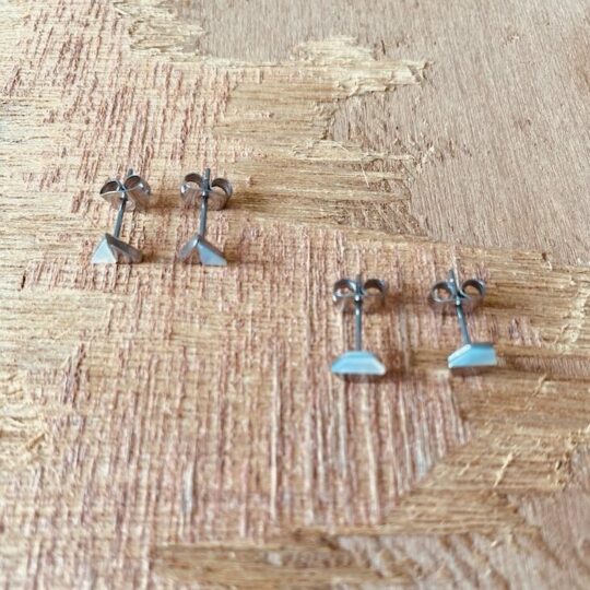 Set de 2 paires de boucles d'oreilles