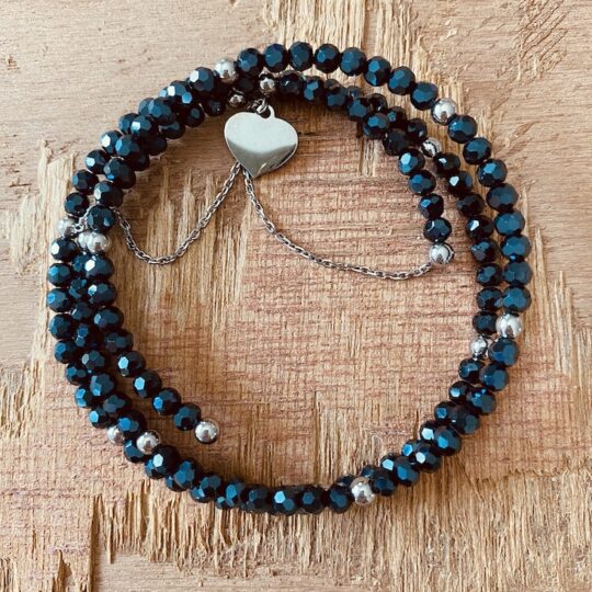 Bracelet "Flics flacs" cristal