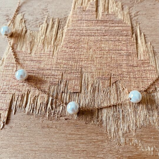 Collier perles de nacre