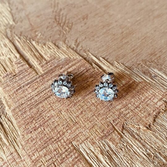 B.O. en argent CZ